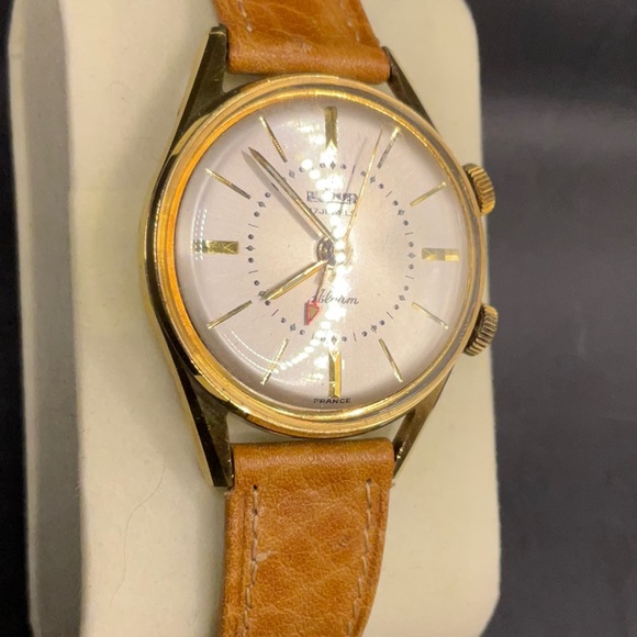Vintage Le Jour France Alarm Watch, Excellent Condition, Running Fine, ~35mm - Picture 3 of 3